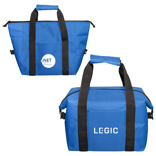 Collapsible Cooler Tote Blue