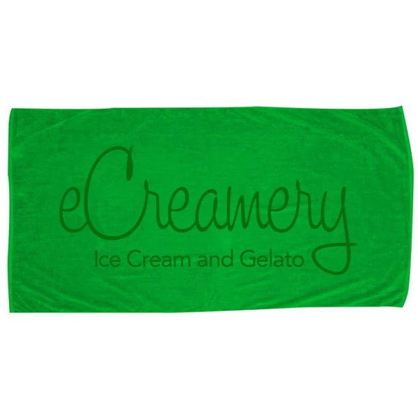Jewel Colored Collection Beach Towel 