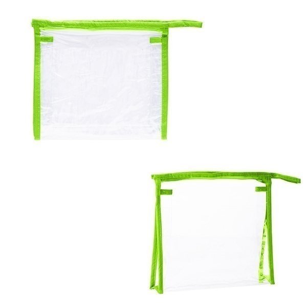 Travel Amenities Case Lime Green