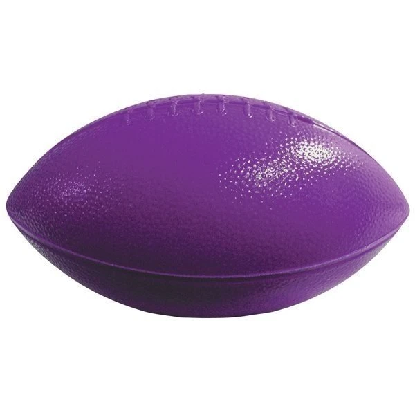 Mini Plastic Footballs Purple
