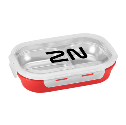 Bently Stainless Steel Lunch Container Red