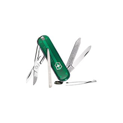 Victorinox® Swiss Army Classic Knife Translucent Green