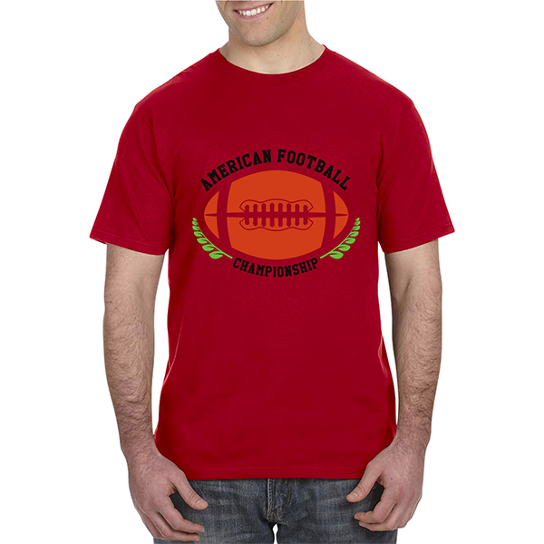 Anvil Lightweight T-Shirt Red