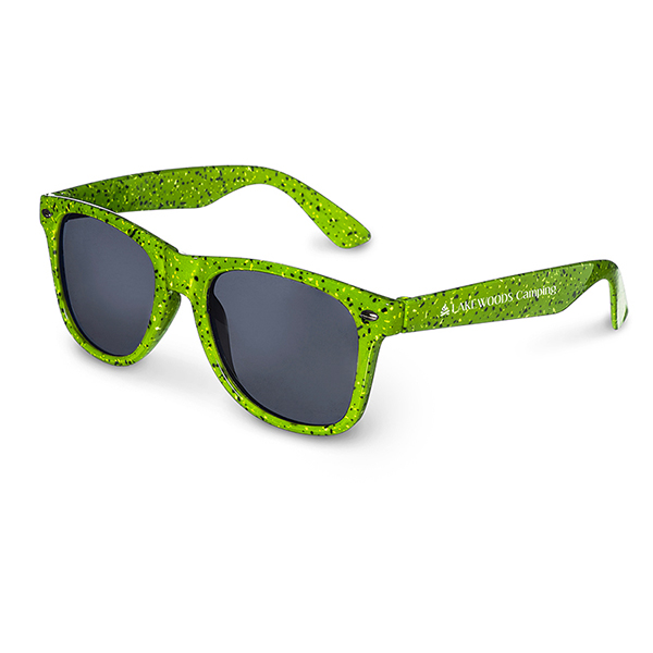 Campfire Sunglasses  Lime Green