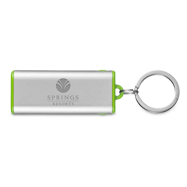 COB Key Chain with Engrave Panel 