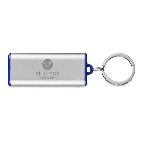COB Key Chain with Engrave Panel 
