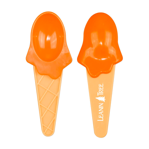 Ice Cream Spoon Orange