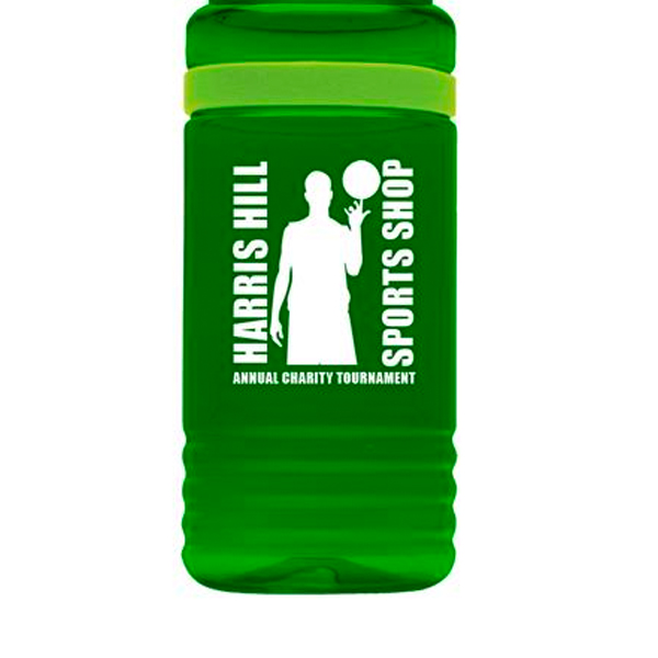 Custom Transparent Sports Bottle- 20oz