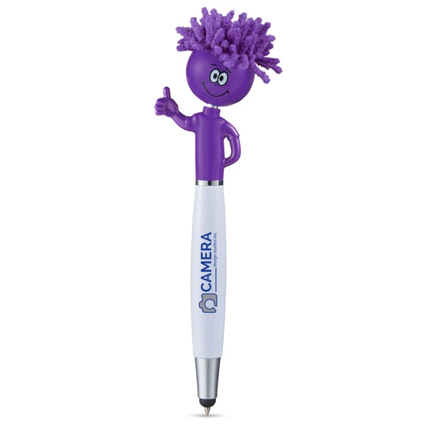 Thumbs Up Moptoppers® Pen Purple