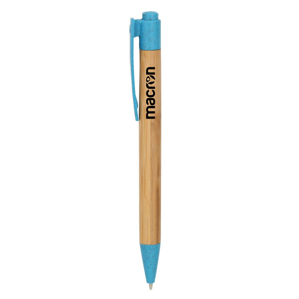 Yosemite Bamboo Ballpoint with Wheat Straw Accent Blue
