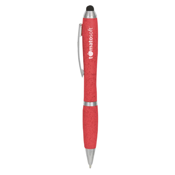Acadia Eco-Friendly Ballpoint Pen Red