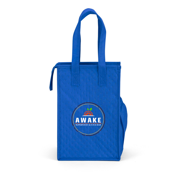 Eat Right Custom Cooler Tote Blue