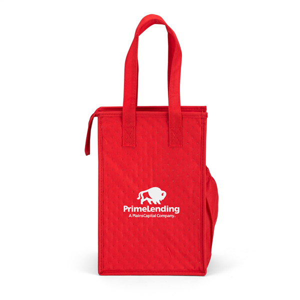 Eat Right Custom Cooler Tote Red