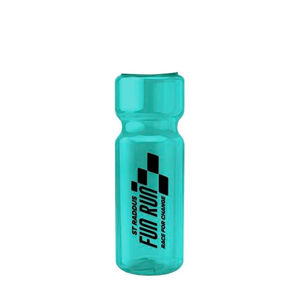 Champion Transparent Bottle with Flip Lid (28 Oz.) Translucent Teal