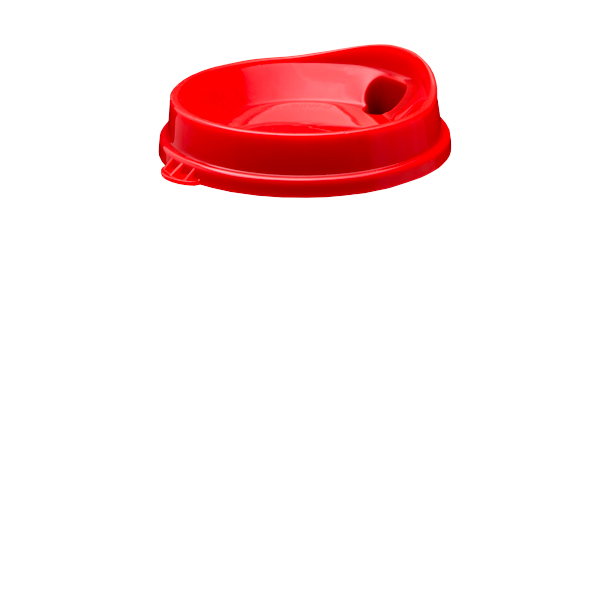 Double Wall Custom  Insulated Tumber with Auto Sip Lid-16 Oz Red