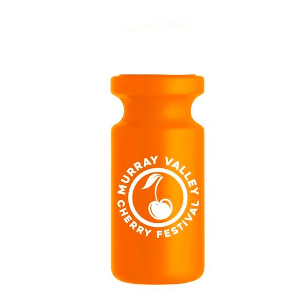 Eco-Cycle Bottle with USA Flip Lid -22 Oz. Orange