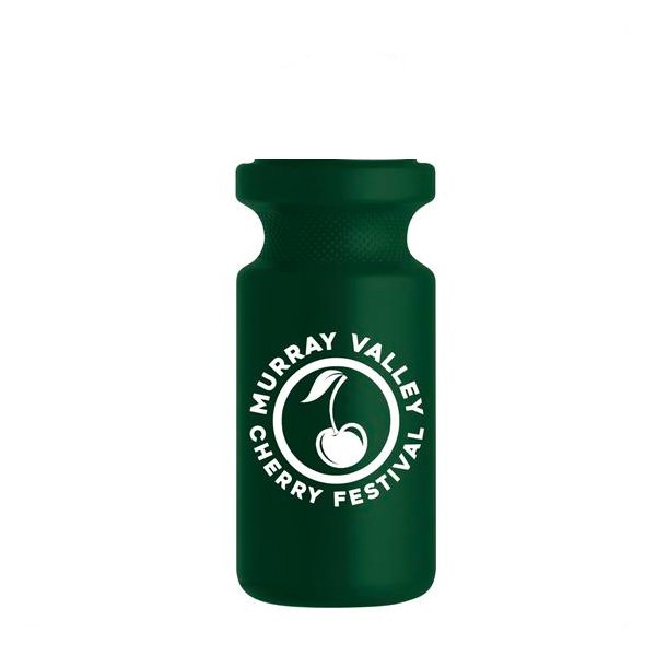 Eco-Cycle Bottle with USA Flip Lid -22 Oz. Dark Green