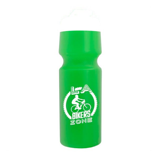Venture Bike Bottle with USA Flip Lid Translucent Green