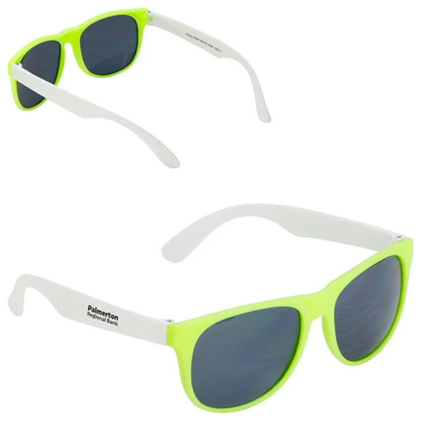 Largo UV400 Sunglasses Lime Green