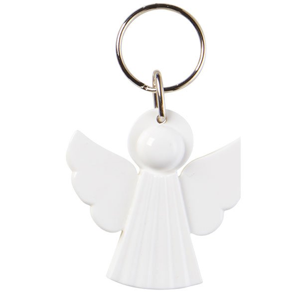 Angel Keychain White