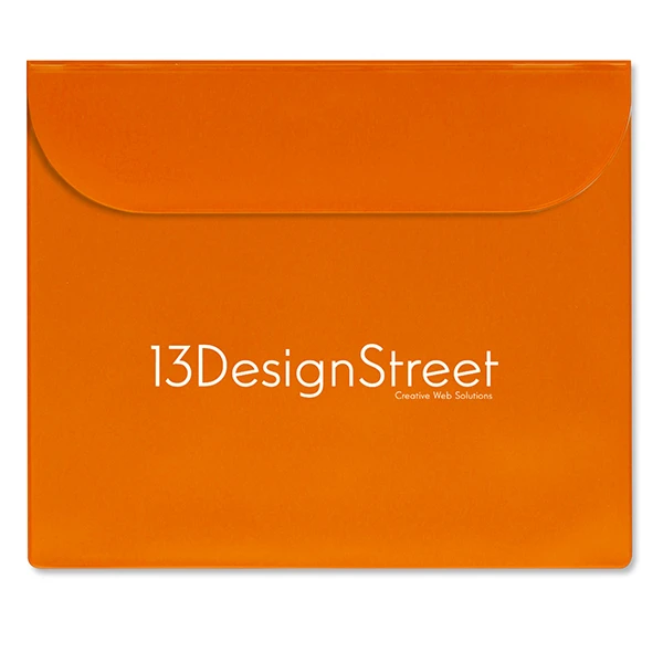 Letter-Sized Portfolios Orange