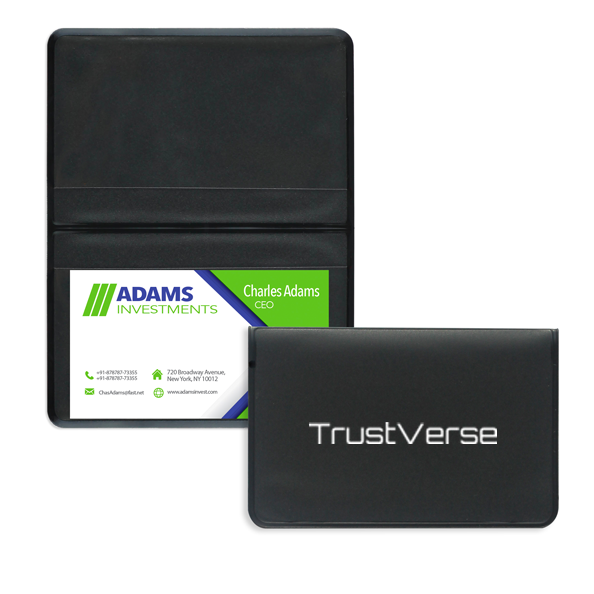 Deluxe Business Card Cases Black