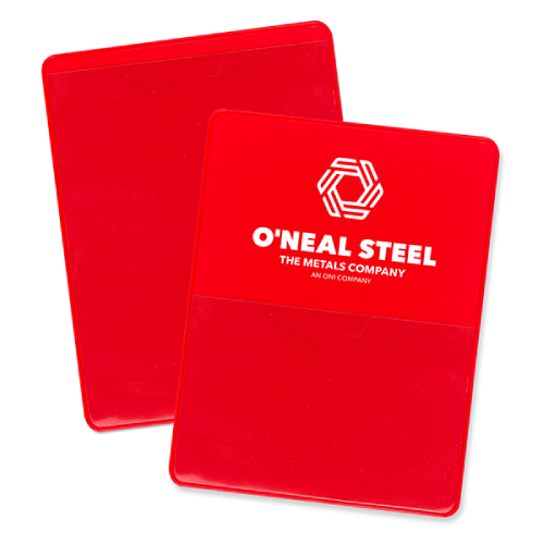 Proof of Insurance/Business Card Holder Red