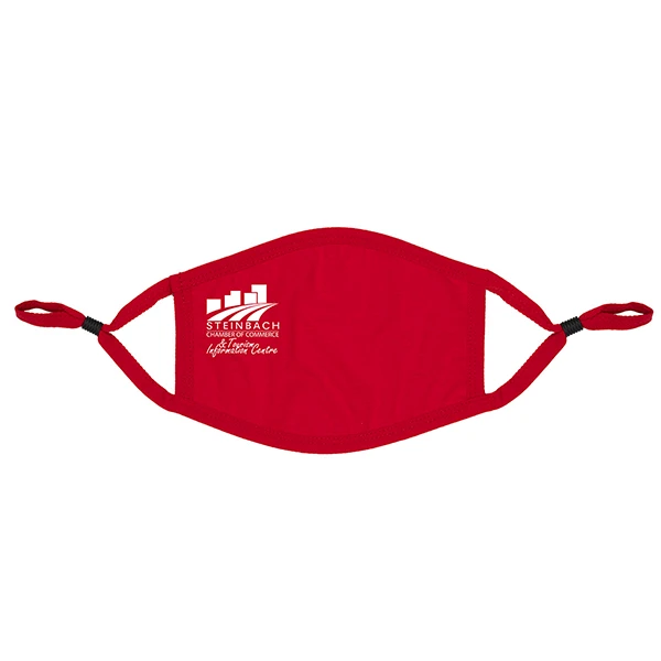 Comfort Fit Face Mask-3 Ply Red