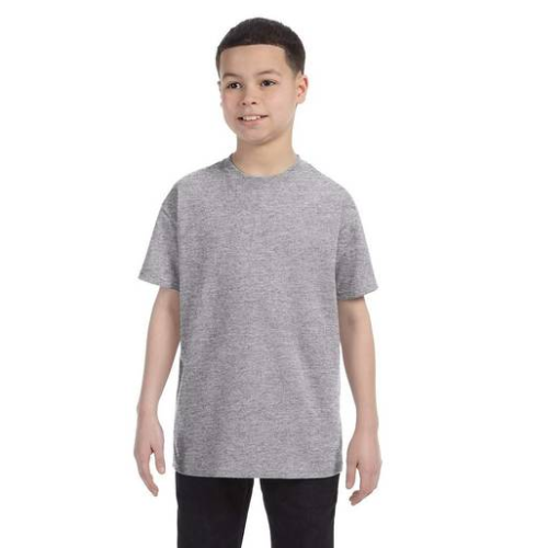 Youth Gildan®Heavy Cotton Custom T-Shirt Gray