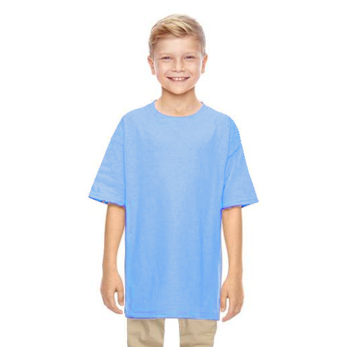 Youth Gildan®Heavy Cotton Custom T-Shirt Light Blue