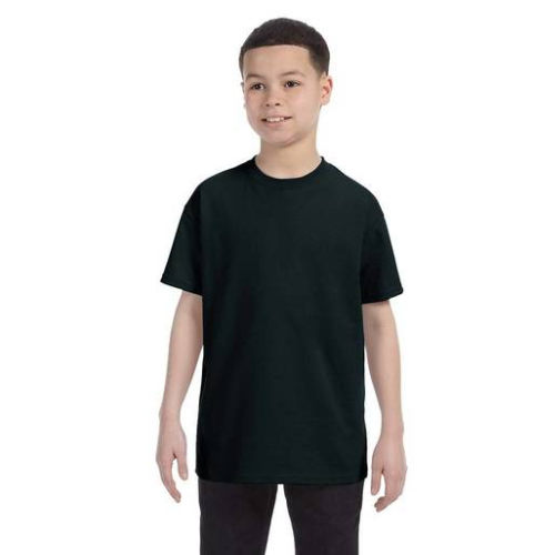Youth Gildan®Heavy Cotton Custom T-Shirt Black