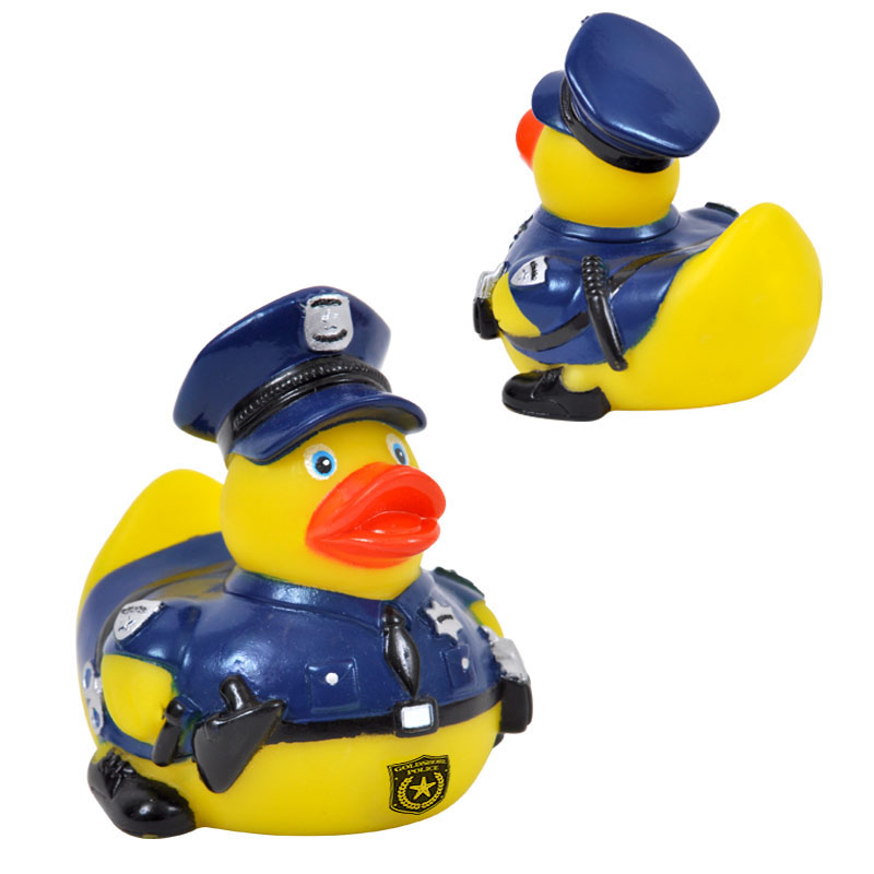  Rubber Heroic Police Duck Blue