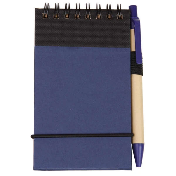 Eco Recycled Jotter  Blue
