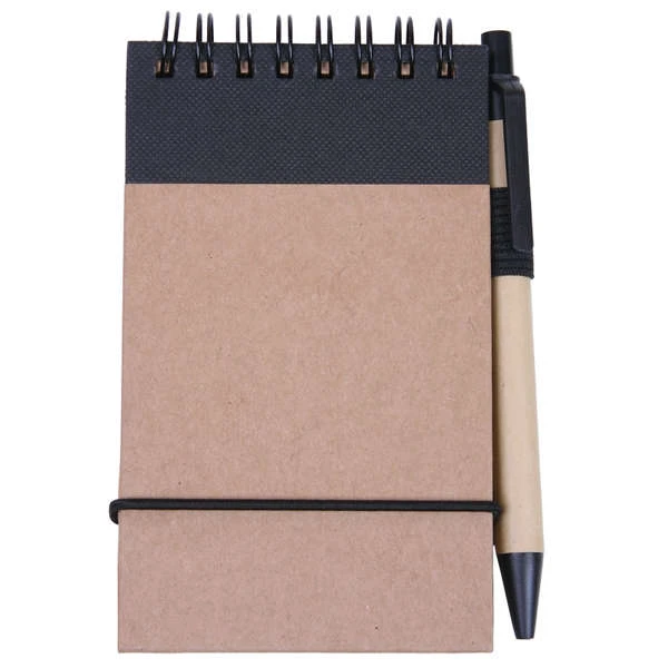 Eco Recycled Jotter  Black
