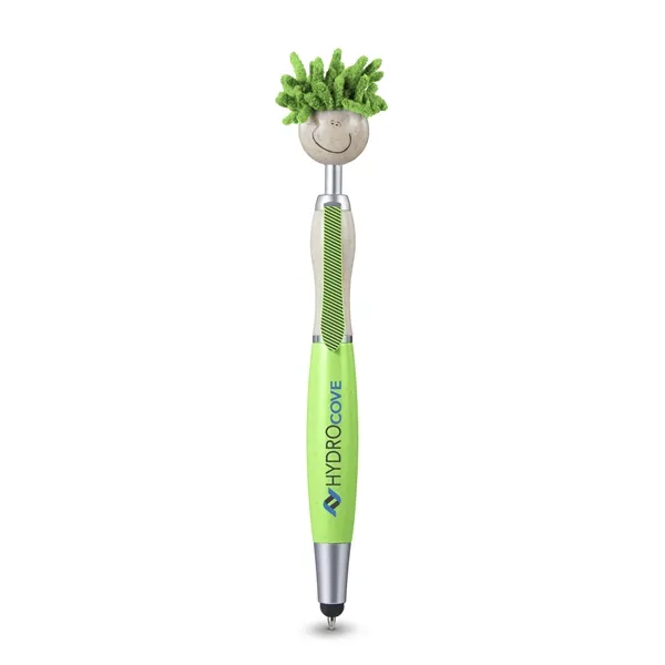 Moptoppers®Wheat Straw Screen Cleaner with Stylus Pen Lime