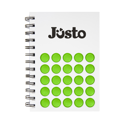 Bubble Popper Notebook Lime Green