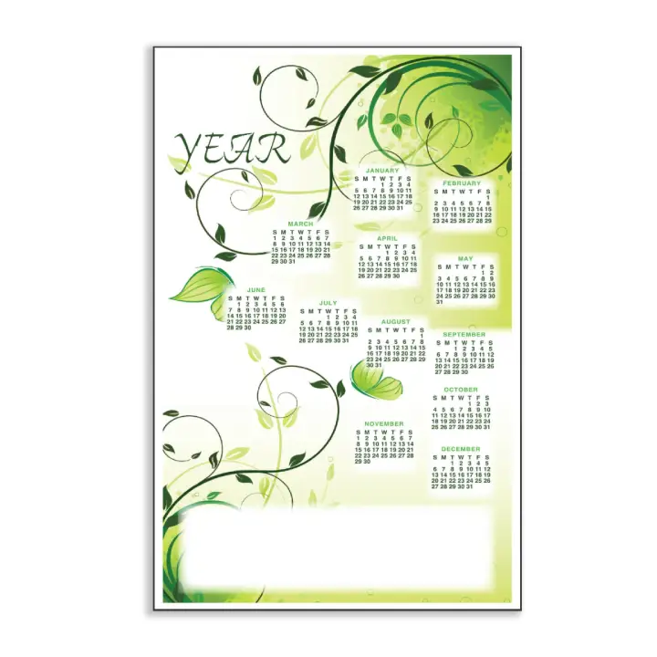 Promotional XL Magnetic Calendars Promotional XL Magnetic Calendars