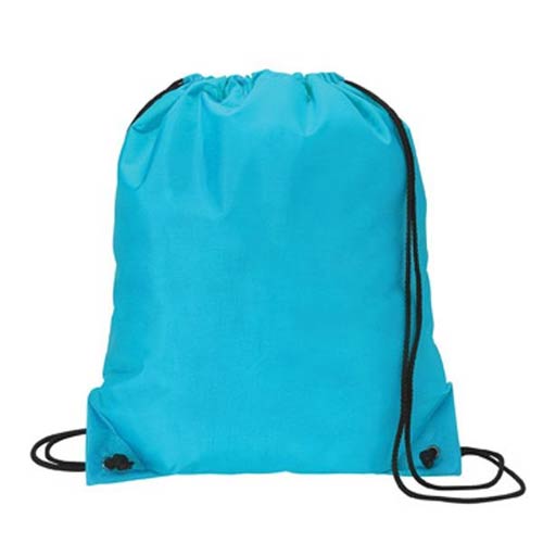 Customized String Backpack Neon Blue