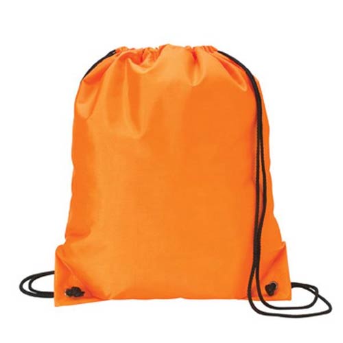 Customized String Backpack Neon Orange