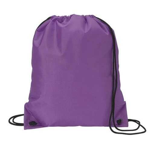 Customized String Backpack Purple