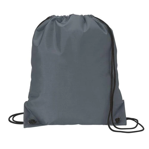 Customized String Backpack Gray