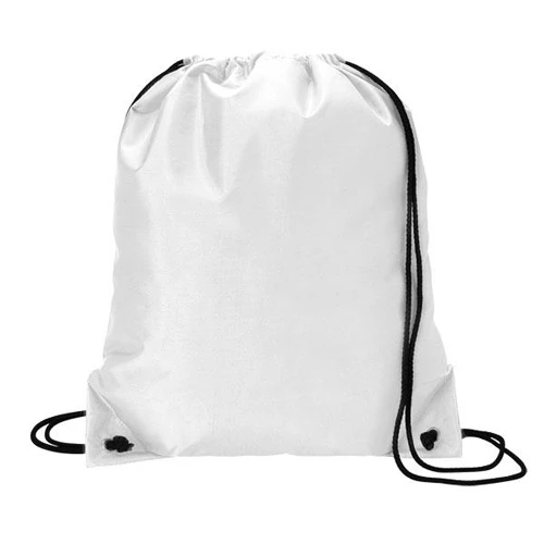 Customized String Backpack White