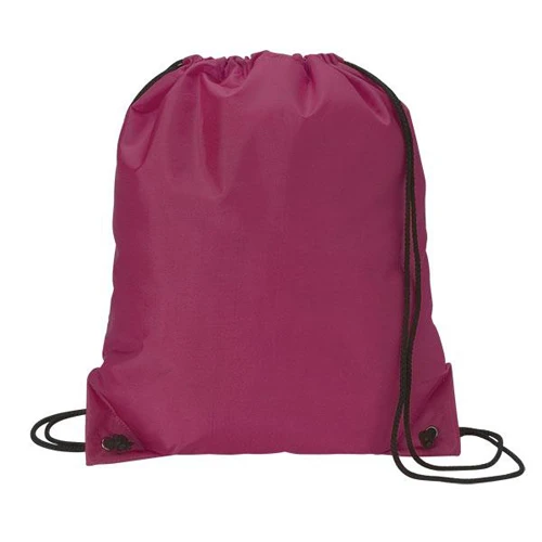 Customized String Backpack Maroon