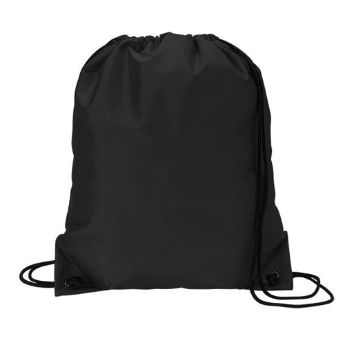 Customized String Backpack Black