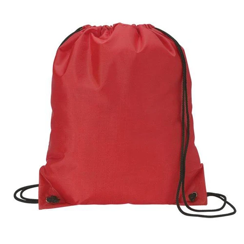 Customized String Backpack Red