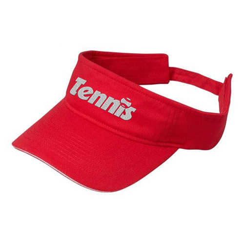 The Visor Red/White Piping