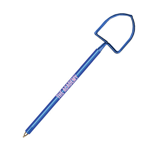 Custom Shovel Pen  Transparent Colbalt Blue(PMS 286)