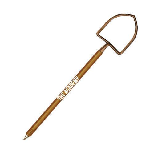 Custom Shovel Pen  Transparent Brown (PMS 4635)