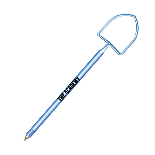 Custom Shovel Pen  Transparent Light Blue (2925)