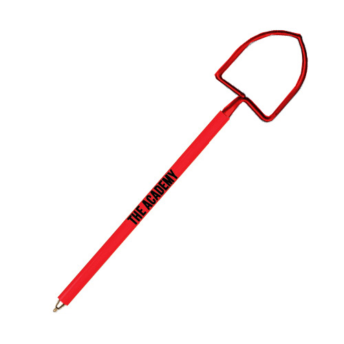 Custom Shovel Pen  Opaque Red (PMS 186)